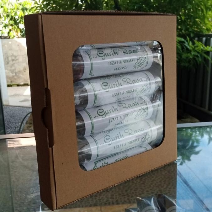 

dodol betawi isi 6 lonjor 20 cm 20 cm 4cm TERLARIS