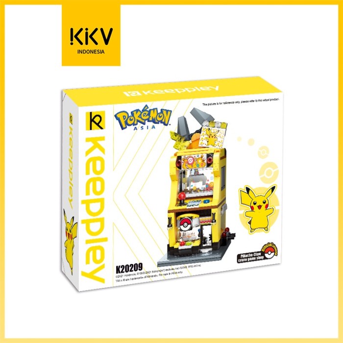 Terlaris Kkv-Keepley Block Toy / Mainan Bricks Balok Susun 3D Bangunan Pokemon