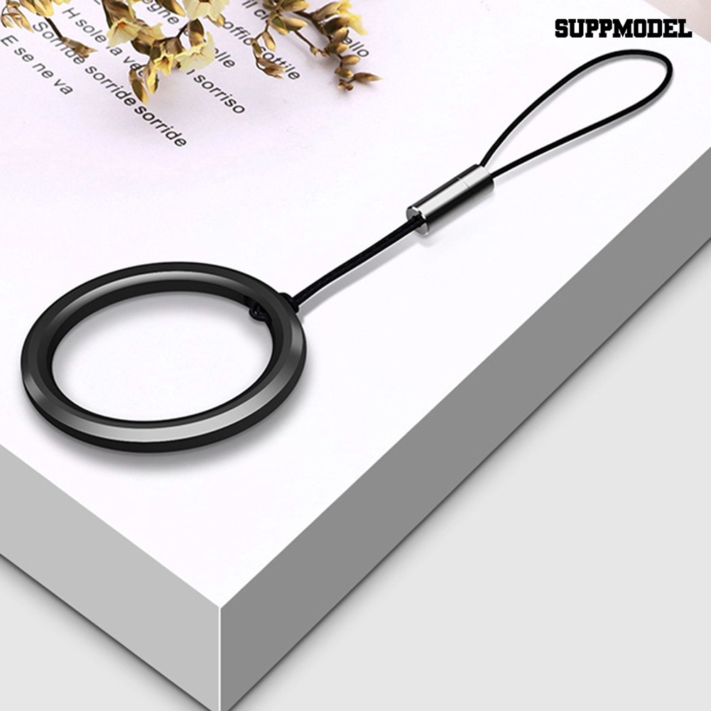 [SM] Universal Detachable Mobile Phone Case Finger Ring Lanyard Strap Tali Gantung