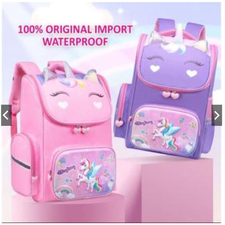 NEW TAS RANSEL ANAK SEKOLAH IMPORT SD 3D 00530-00533
