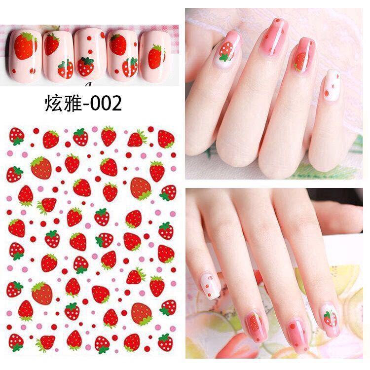 NAIL STICKER CHNL BEST SELLER / Stiker Kuku Kekinian BEST SELLER