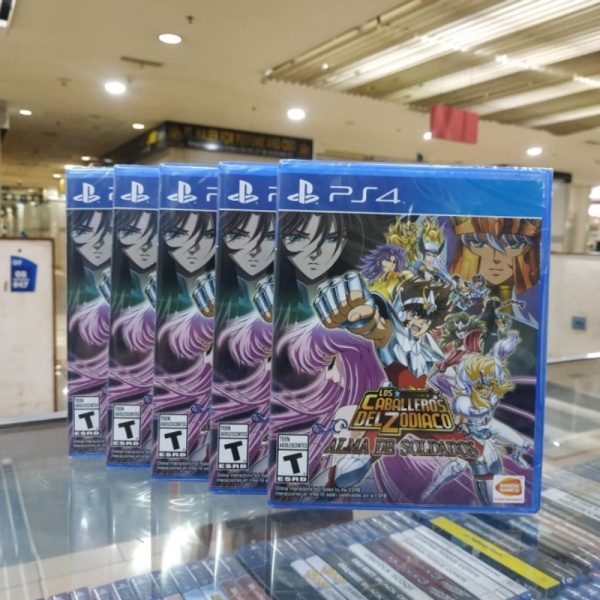 Dijual PS4 SAINT SAIYA LOS CABALLEROS DEL ZODIACO ALMA DE SOLDADOS REG ALL Diskon