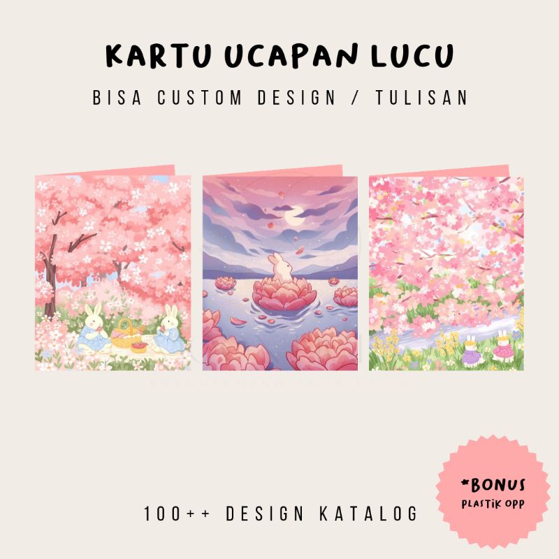

Kartu Ucapan Lucu Couple Valentine's Day (ART PAPER 260Gr)