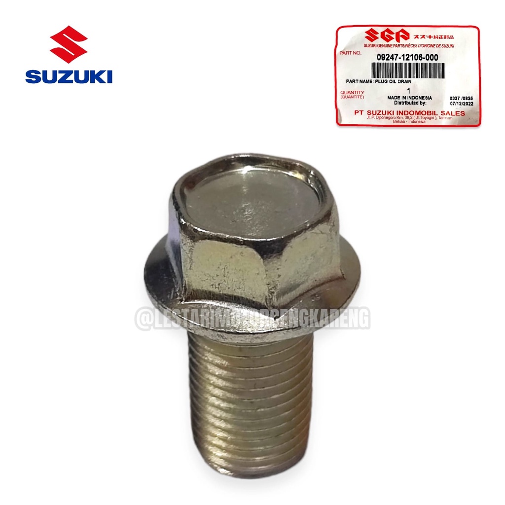 BAUT TAP OLI MESIN SATRIA FU 150 09247-12106-000 ASLI ORIGINAL SGP