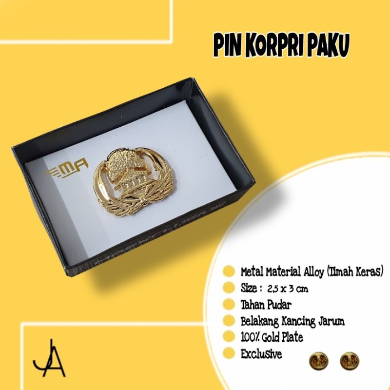 PIN KORPRI PAKU BREVET KORPRI PAKU BRIVET WING