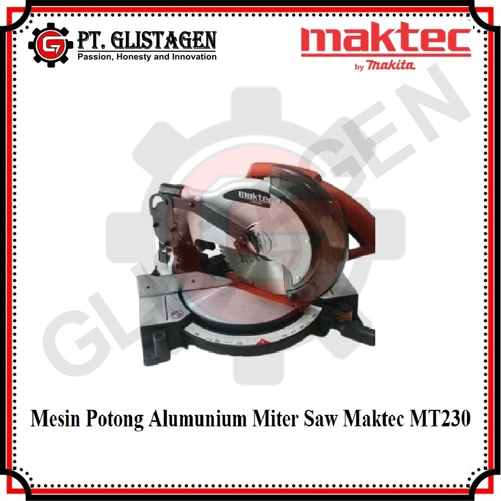 MAKTEC MT230 Mesin Gergaji Potong Alumunium Miter Saw 10inch MT 230