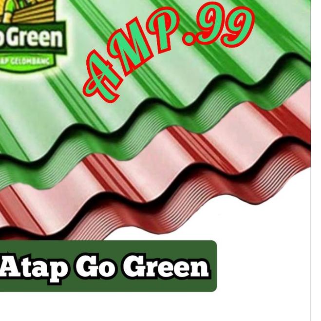 ✺ atap Go Green./atap plastik./atap Gelombang ♛