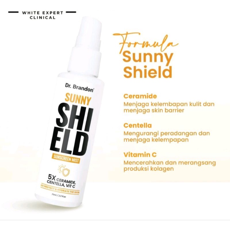 Dr Brandon Sunny Shield Sunscreen Mist 70ml