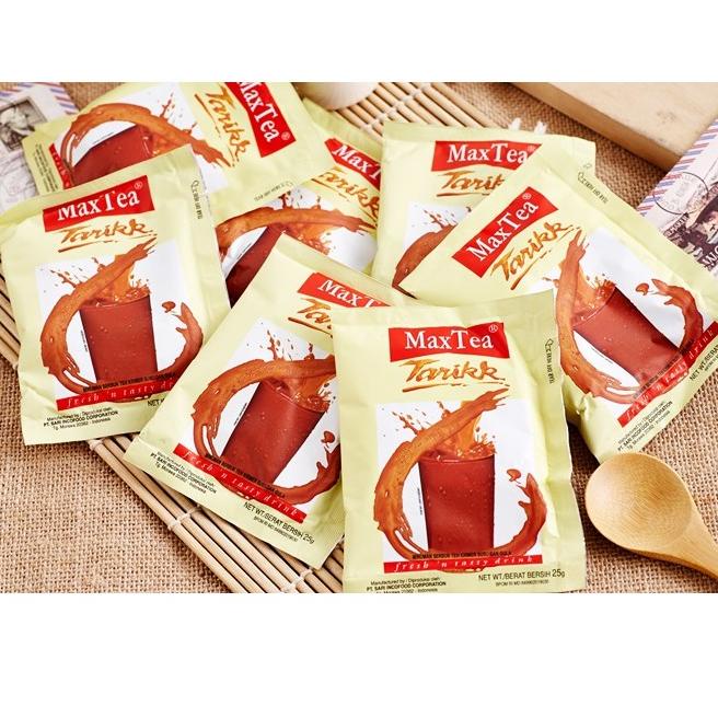 

[KODE 77] Max Tea Tarik - Teh seduh rasa khas Teh Tarik (teh+krimer susu+gula)