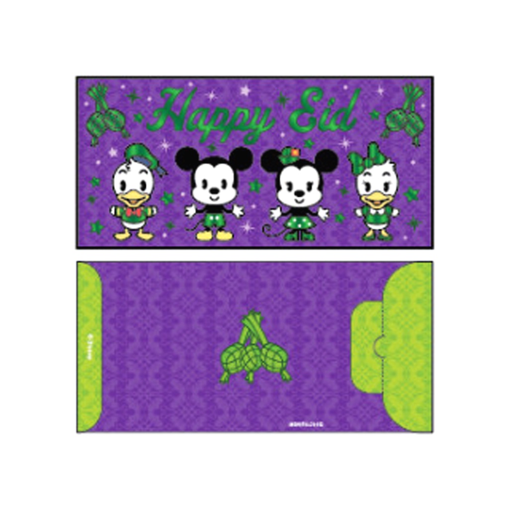 

SOMETHING SWEET CARDS - MONEY ENVELOPES MEDIUM - ANGPAO - LEBARAN - MICKEY MOUSE - CU002