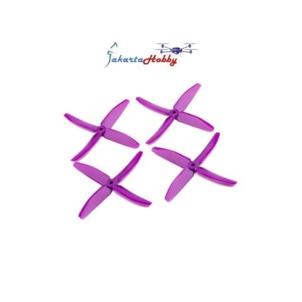 

Promo Dalprops Indestructible 5x4 4-Blade Purple CW/CCW2 pairs Limited