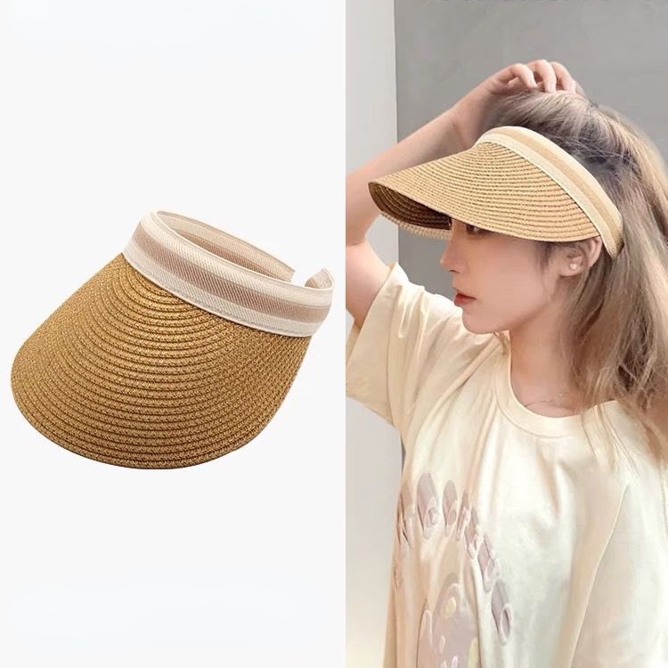 Topi Kodok Warna solid fashion Tali Bahu Lebar, Cocok Untuk Wanita