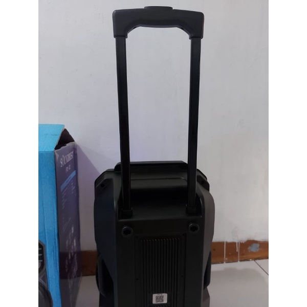 speaker portable soundbest FX 12 free double mic wireless 12&quot; speaker sound best 12inch FX12 garansi resmi speaker bluetooth speaker aktif karaoke ktv hajatan