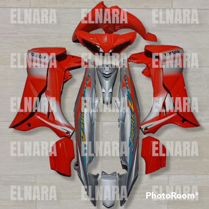 body jupiter z burhan fullset body halus jupiter z burhan warna oren silver