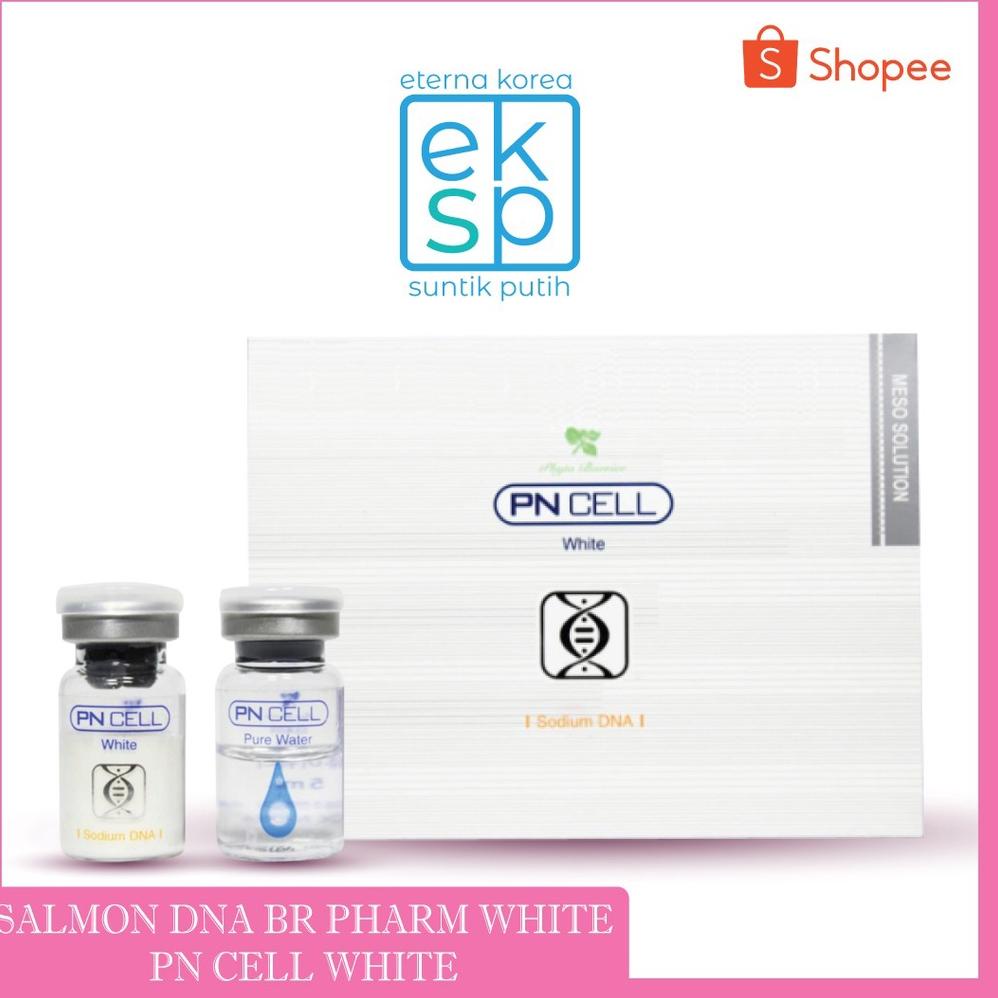 Pasti Puas Salmon DNA BR Pharm White | PN Cell white salmon dna whitening | promo Tahun baru .,,.,.,