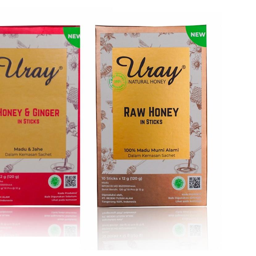 

✷ Paket 2 Uray Stick Sachet 20 stick (Original + Ginger) Hutan ☏
