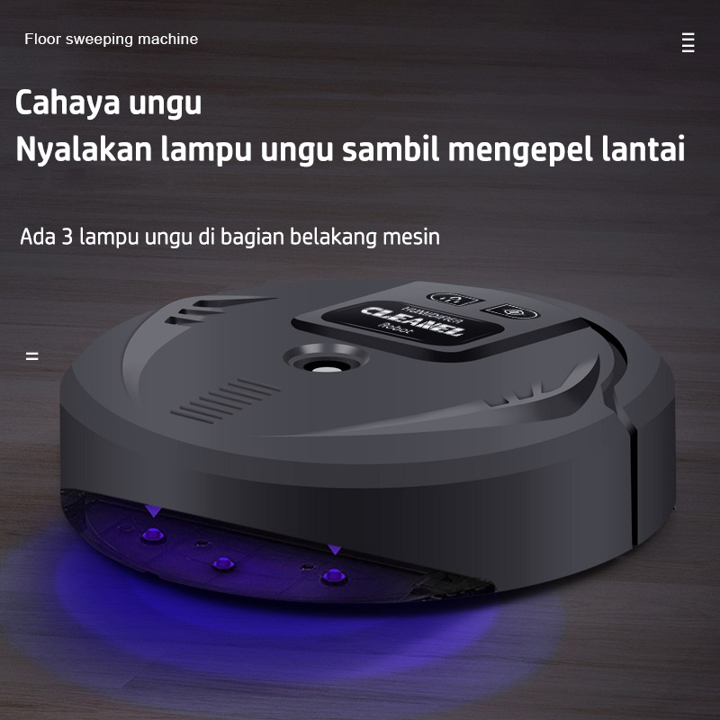 Robot Vacum Cleaner/Penyedot Debu Rumah/Vacum Cleaner Portable/Cleaner Automatic Sweep Robot Floor Cleaning