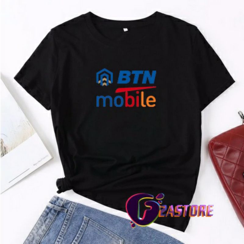 KAOS ATASAN- BTN MOBILE- tshirt -BTN MOBILE TSNGAN PENDEK