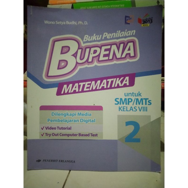bupena matematika smp kelas 2
