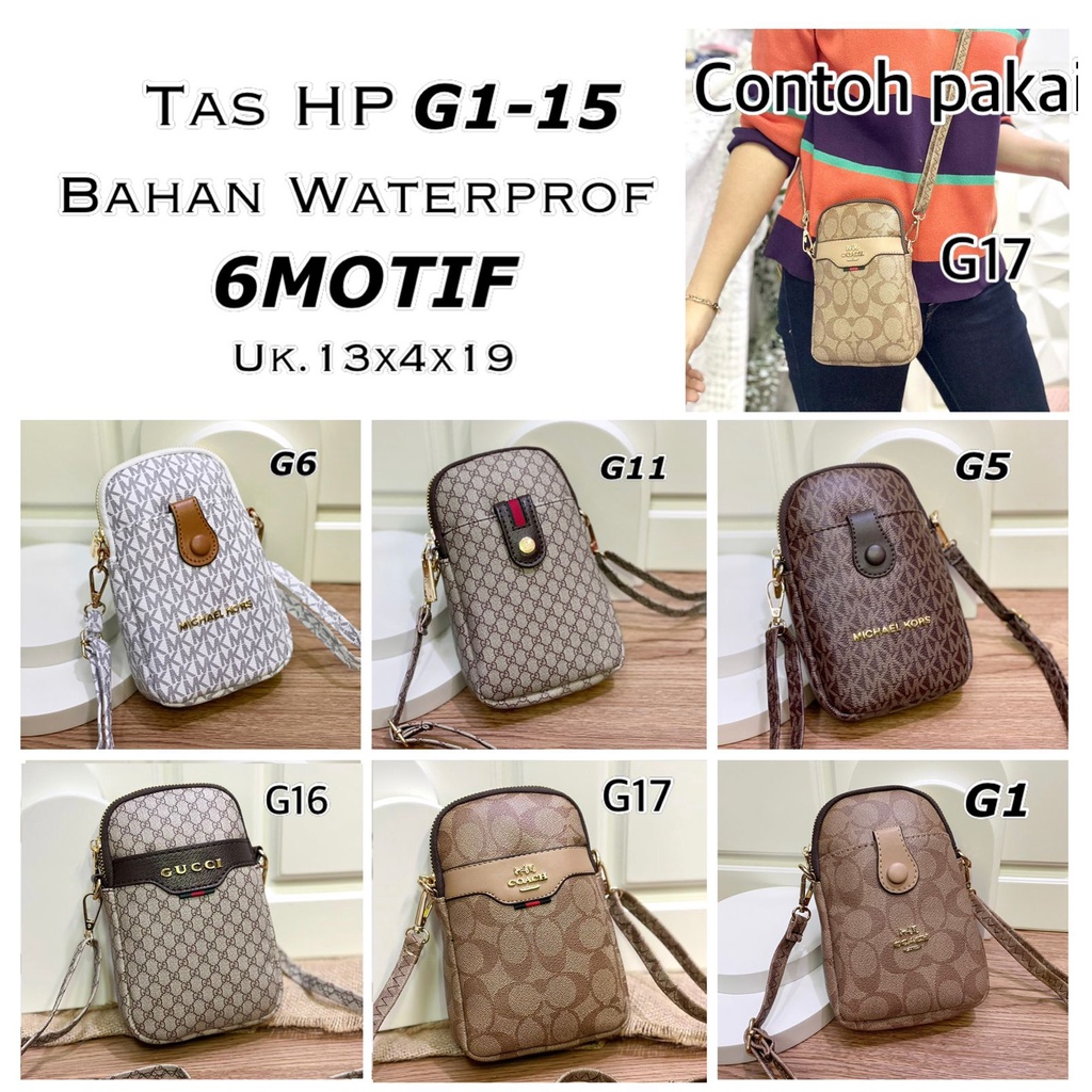 Tas slingbag HP G1 import super premium tas pocket wanita selempang premium