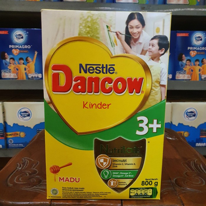 

[ COD ] Dancow 3+ madu 800gr - 4×200gr Apr 23