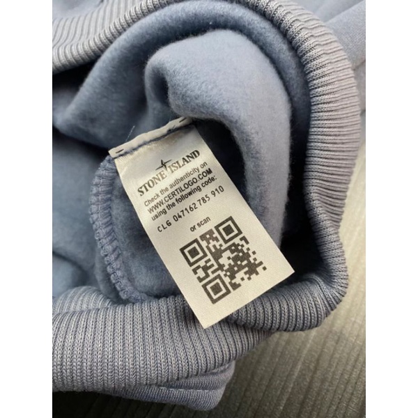 -FRMNSH- HOODIE STONE ISLAND DENIM FULL TAG LABEL CASUAL HYPE