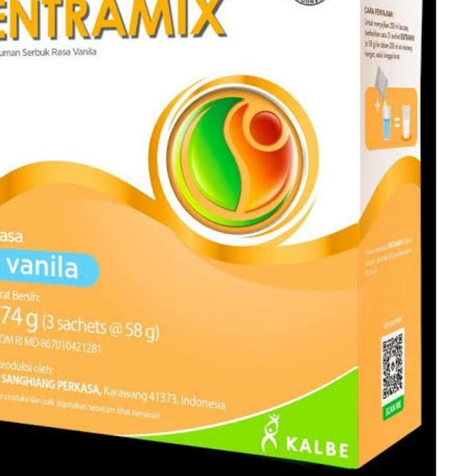 

✥ Entramix Vanilla 174 gram ♗