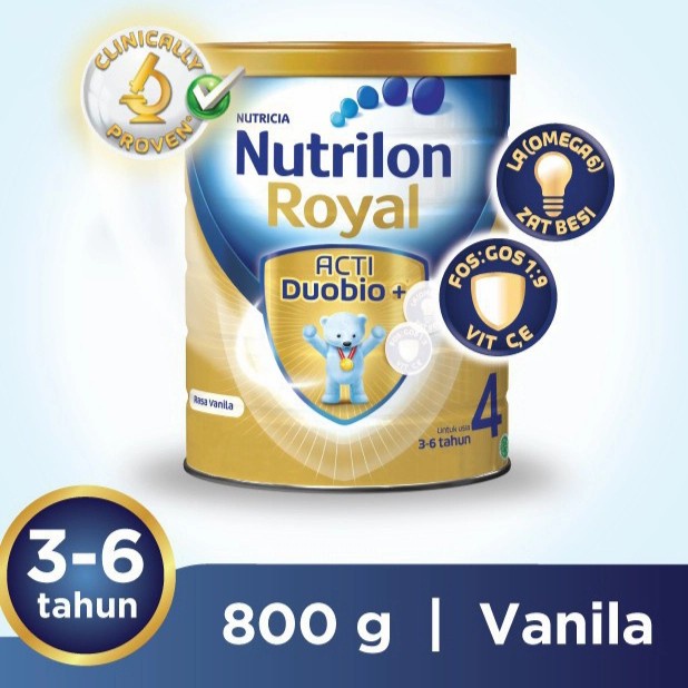 

[ COD ] Nutrilon Royal 4 vanila 800 gr susu pertumbuhan