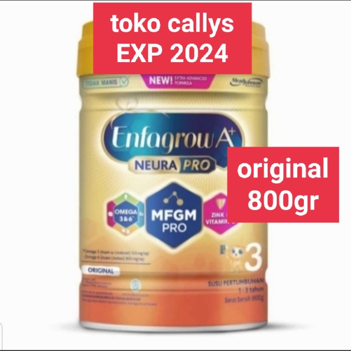 

[ COD ] enfagrow 3 original 800 gr