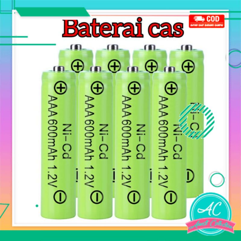 Batre Cas AA dan AAA + Charger isi ulang tipe A2 dan baterai A3 kualitas import