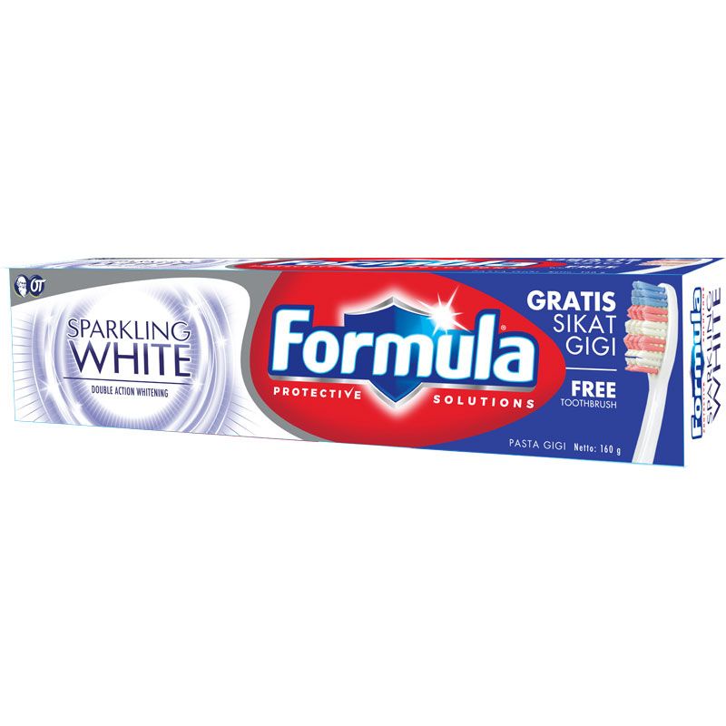 FORMULA TOOTHPPASTE SPARKLING WHITE 160gr