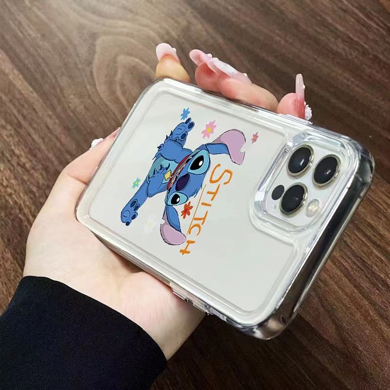 IPHONE Casing Ponsel Lembut Lucu Kompatibel Untuk Iphone14 13 11 12 Pro XS Max XR X8 7 6S Casing Silikon Transparan Plus TPU Shockproof Cover