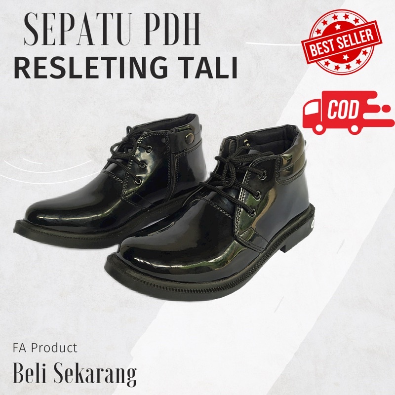 SEPATU PDH TALI RESLETING TNI POLRI SECURITY,SEPATU DINAS PDH KILAP