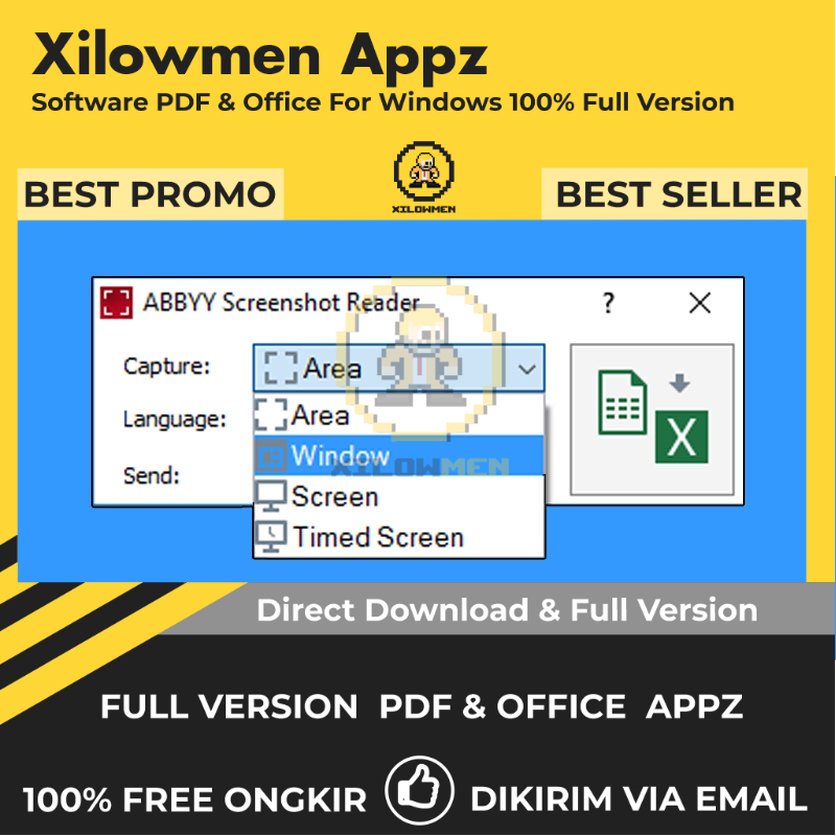 [Full Version]  ABBYY Screenshot Reader Pro PDF Office Lifetime Win OS