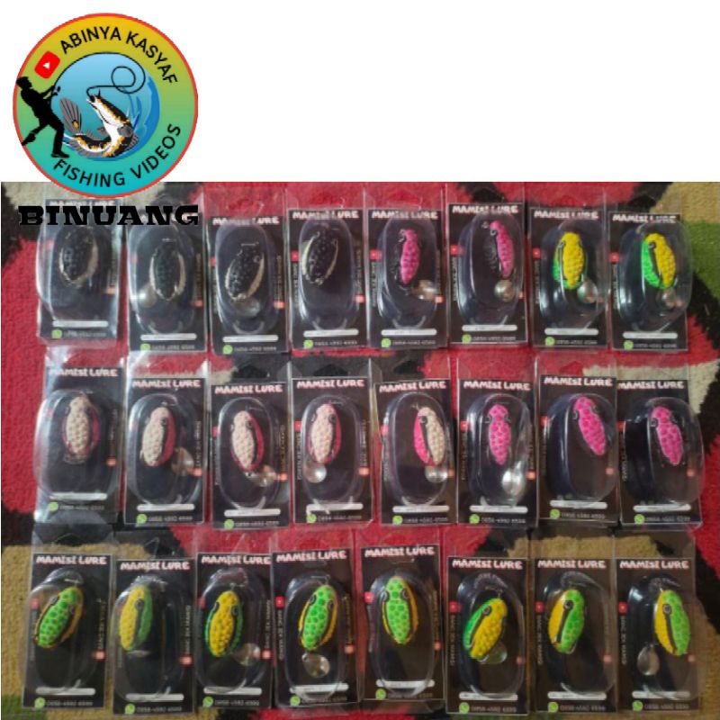 UMPAN CASTING SOFT FROG KILLER 3D MAMISI LURE