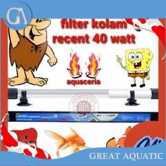 lampu uv BIG 40 watt recent lampu filter kolam