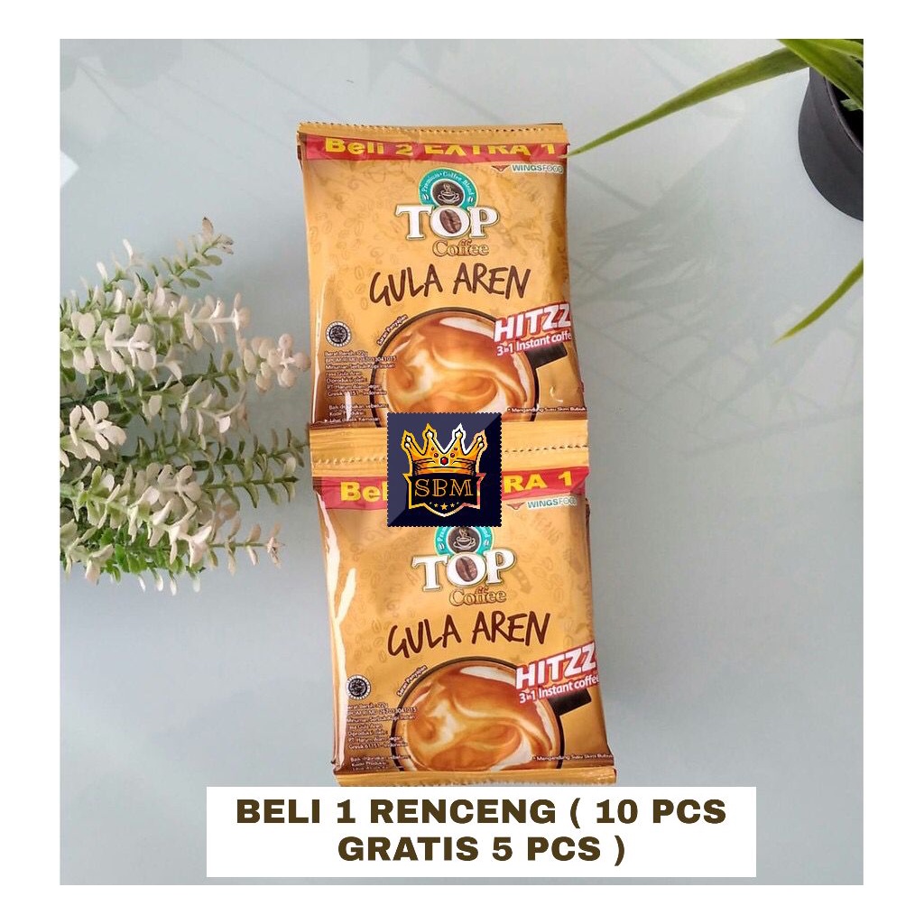 

KOPI TOP GULA AREN RENCENGAN PROMO TOP COFFE GULA AREN ( beli 10 gratis 5 )