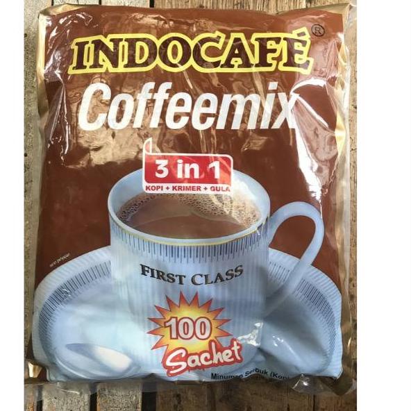 

☋ PROMO !!! Indocafe coffeemix 100 sachet ●
