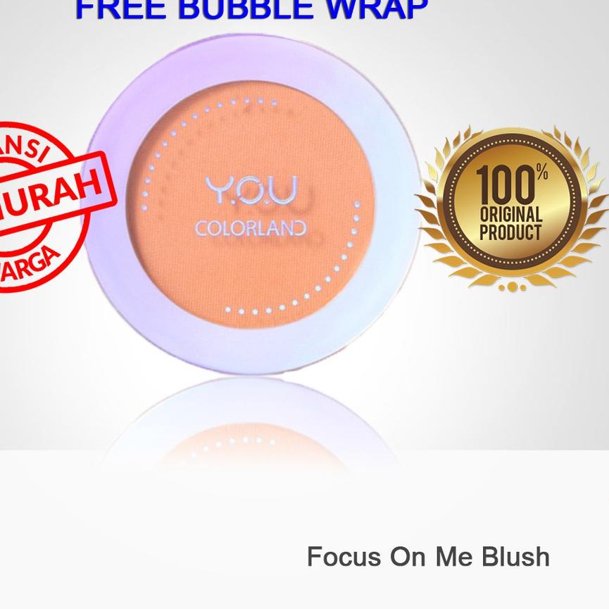 ➯ YOU Colorland - Focus On Me Blush ✻