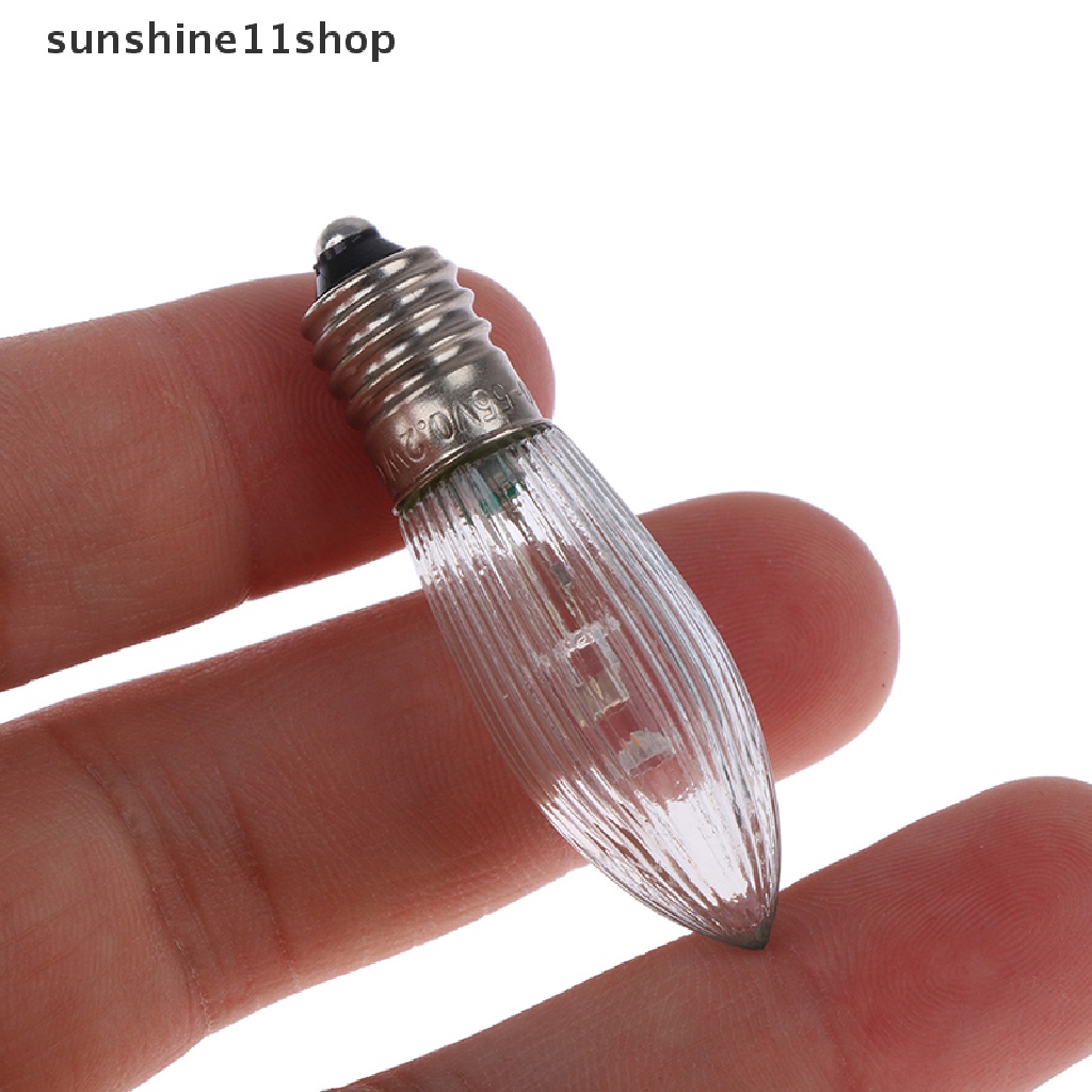 Sho 1Pc E10 C6 Bohlam LED Pengganti Lampu Bohlam Untuk Dekorasi Lampu Dapur Rumah N
