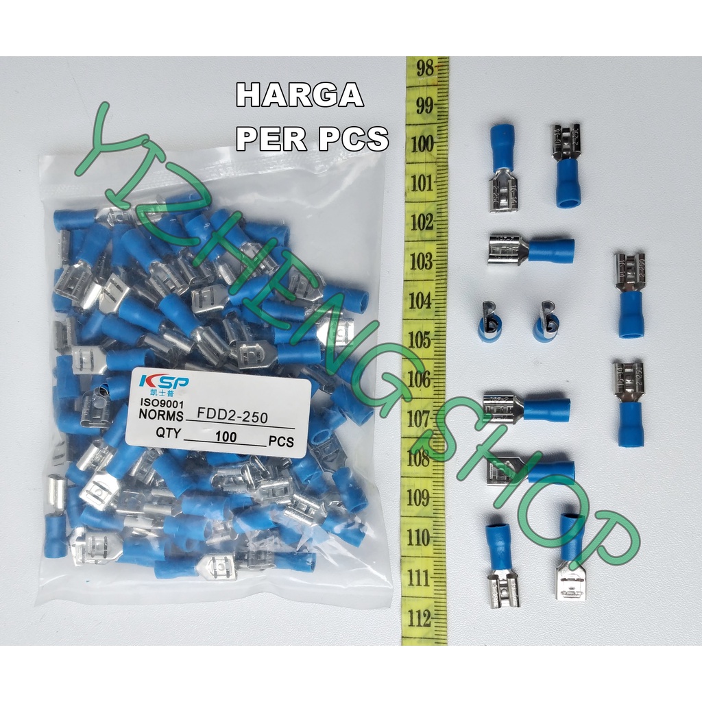 SKUN GEPENG FEMALE FDD2-250 BIRU PER PCS