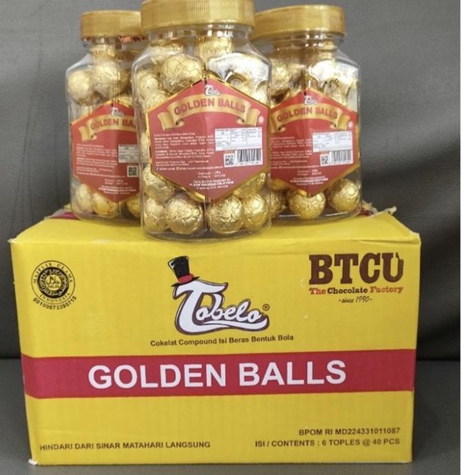

☺ Tobelo Golden Ball PER DUS 6 Toples x 40 pcs ✶