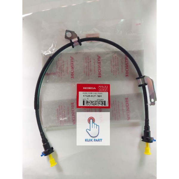 17528-K2F-N01 HOSE COMP,FUEL FEED selang tangki selang bensin SCOOPY K2F (2021- SEKARANG)