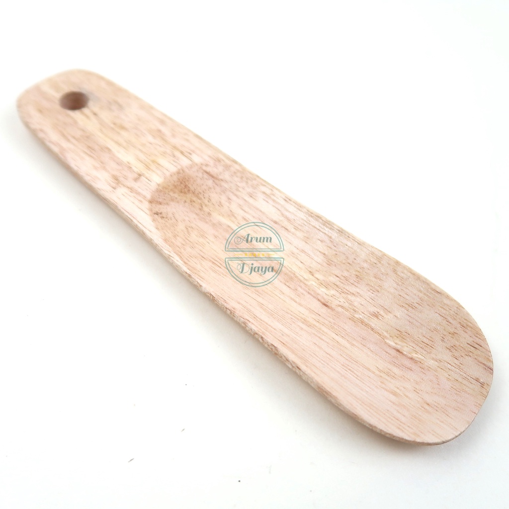 Sendok Sepatu Shoe Horn Alat Bantu Pakai Sepatu Selop Sepatu Shoes Spoon Shoehorn Kayu 15cm