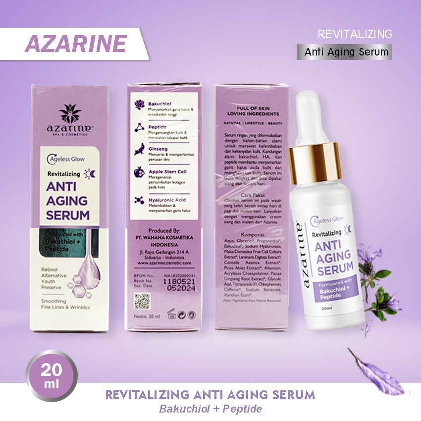 Azarine Revitalizing Anti Aging Serum bakuchiol korea A1