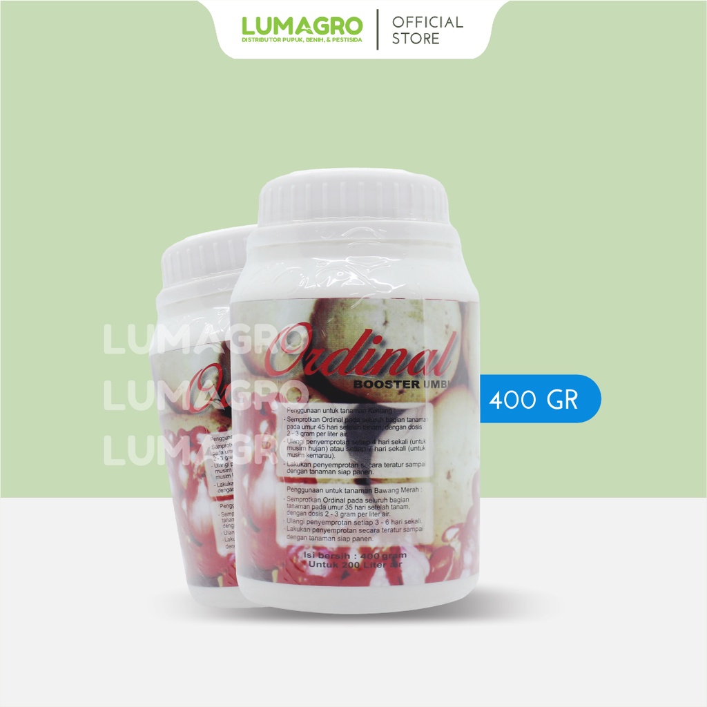 ZPT Ordinal Umbi 400gr Kalium Magnesium Triazol Booster Pembesar Tanaman Bawang Merah ABM