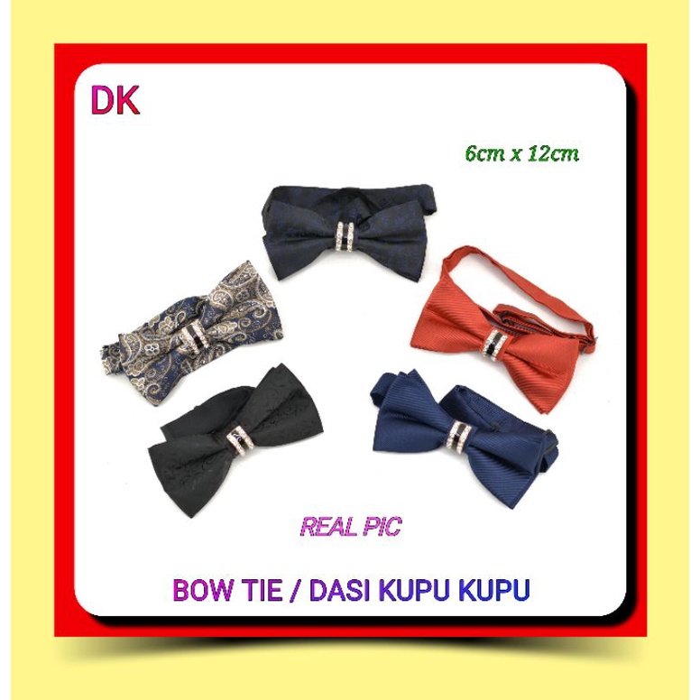 Bow Tie Dasi Kupu Kupu Pria Dewasa Import DK-D