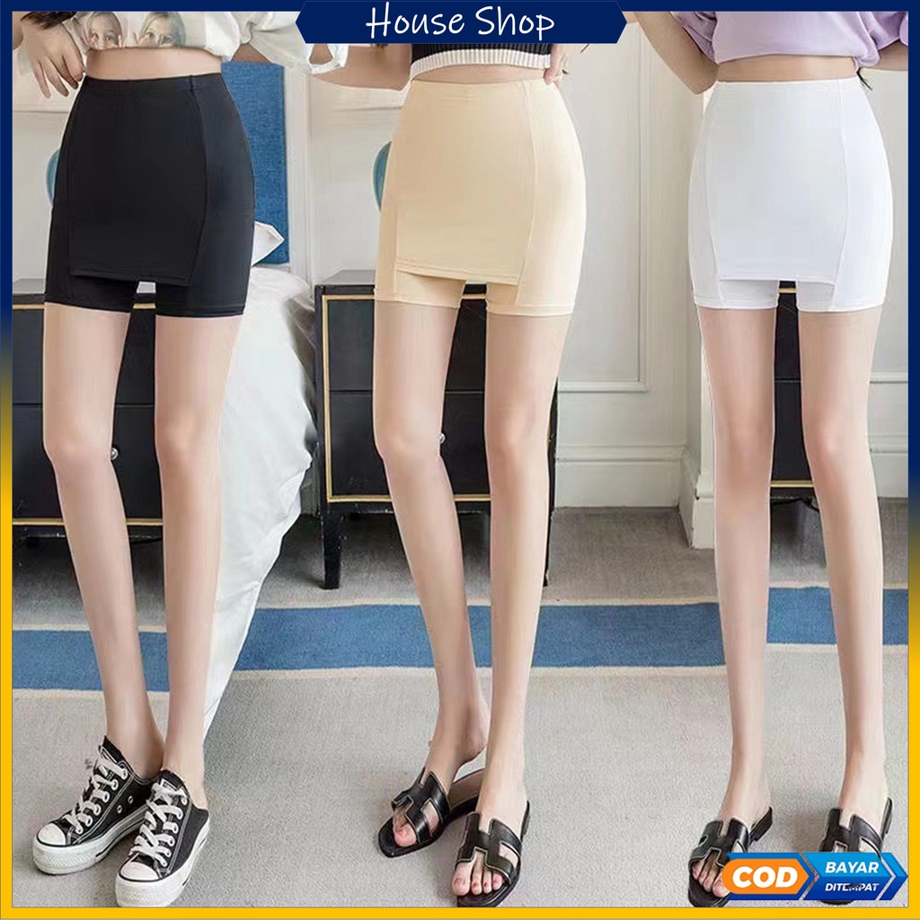 HS-0246 Celana Pendek Wanita Legging Pants Safety Short
