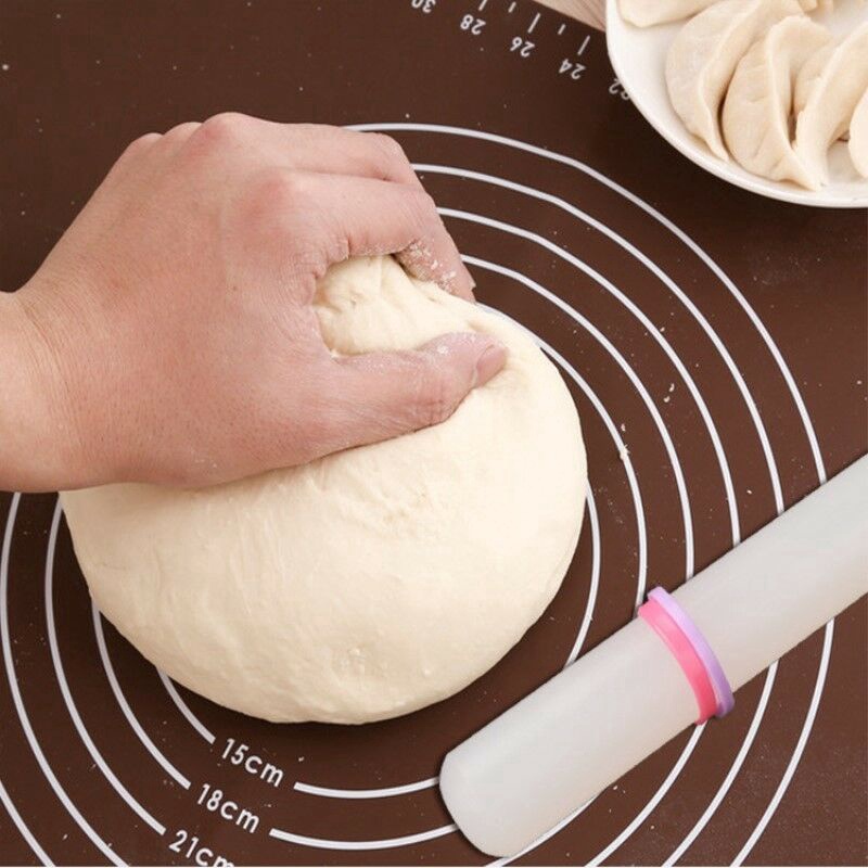 23 cm Non-stick Rolling Pin Penggiling Adonan Kue Fondant Sugarcraft Dekorasi Icing Alat Dapur DIY Baking Supply