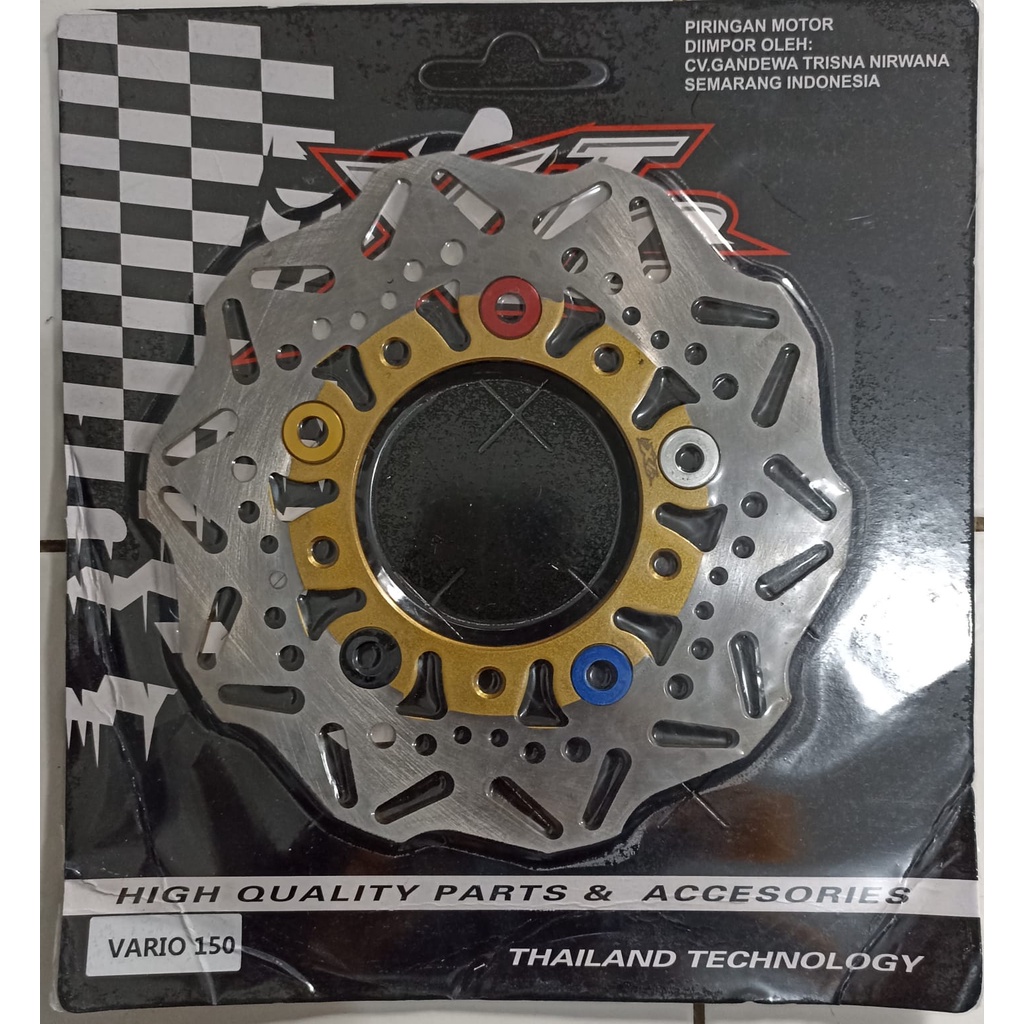 PIRINGAN/DISK CAKRAM VARIASI MOTOR BEAT FI SCOOPY VARIO 125 150 VARIO 110 FI